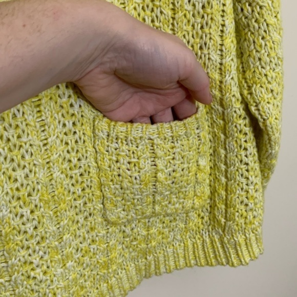 Anthro | Moth Cable Knit Chunky Pocket Sweater - Picture 5 of 8